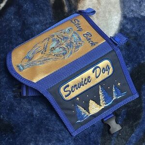 Service Dog Cape- Wolf forest
